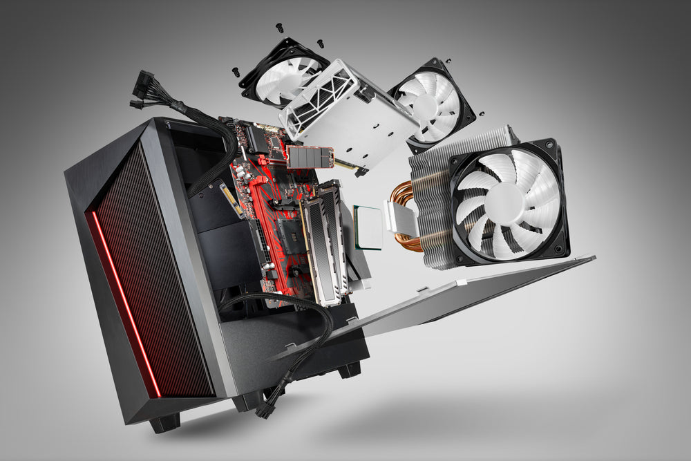 Important parts and key components of a computer