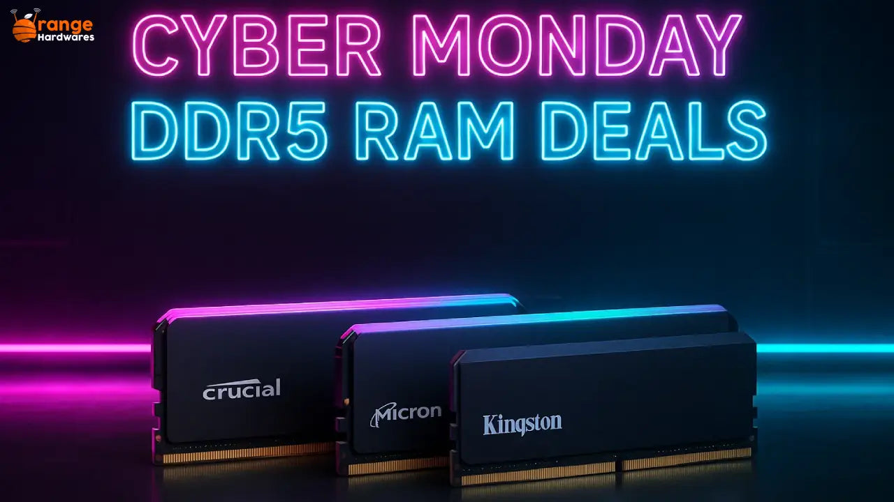 Cyber Monday DDR5 RAM Deals 2025: Sale on Crucial, Micron, Kingston