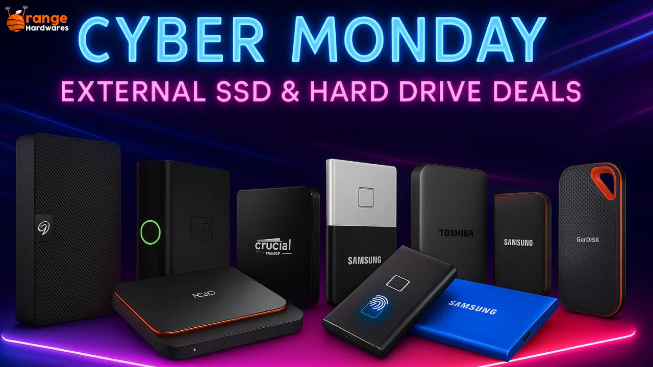 Cyber Monday External SSD & Hard Drive Deals