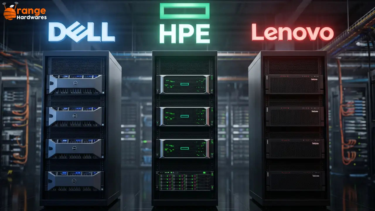 Dell vs HPE vs Lenovo Rack Servers