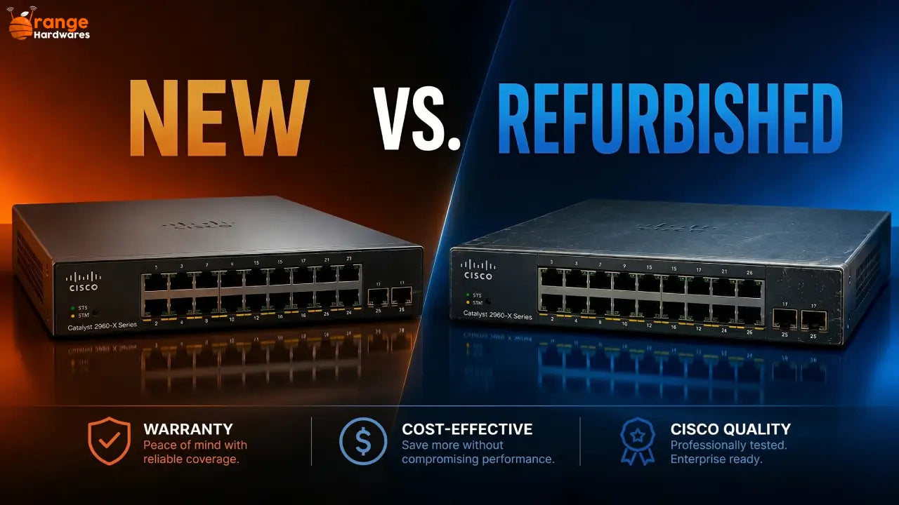 Refurbished Cisco vs New Cisco Hardware