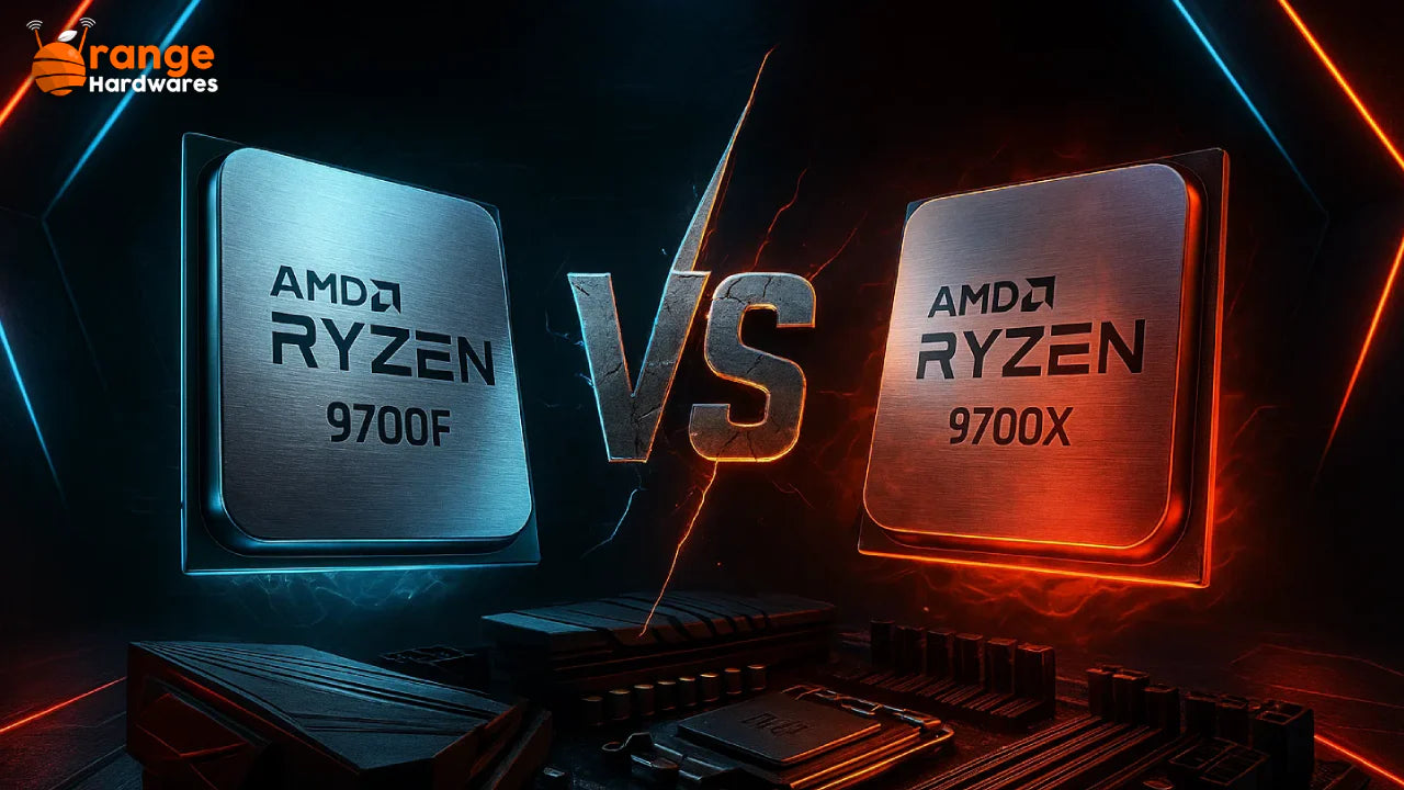 AMD Ryzen 7 9700F vs 9700X