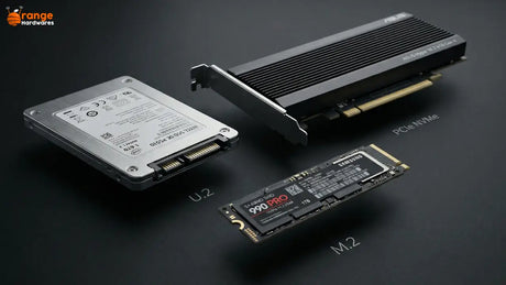 U.2 vs M.2 vs PCIe NVMe SSDs