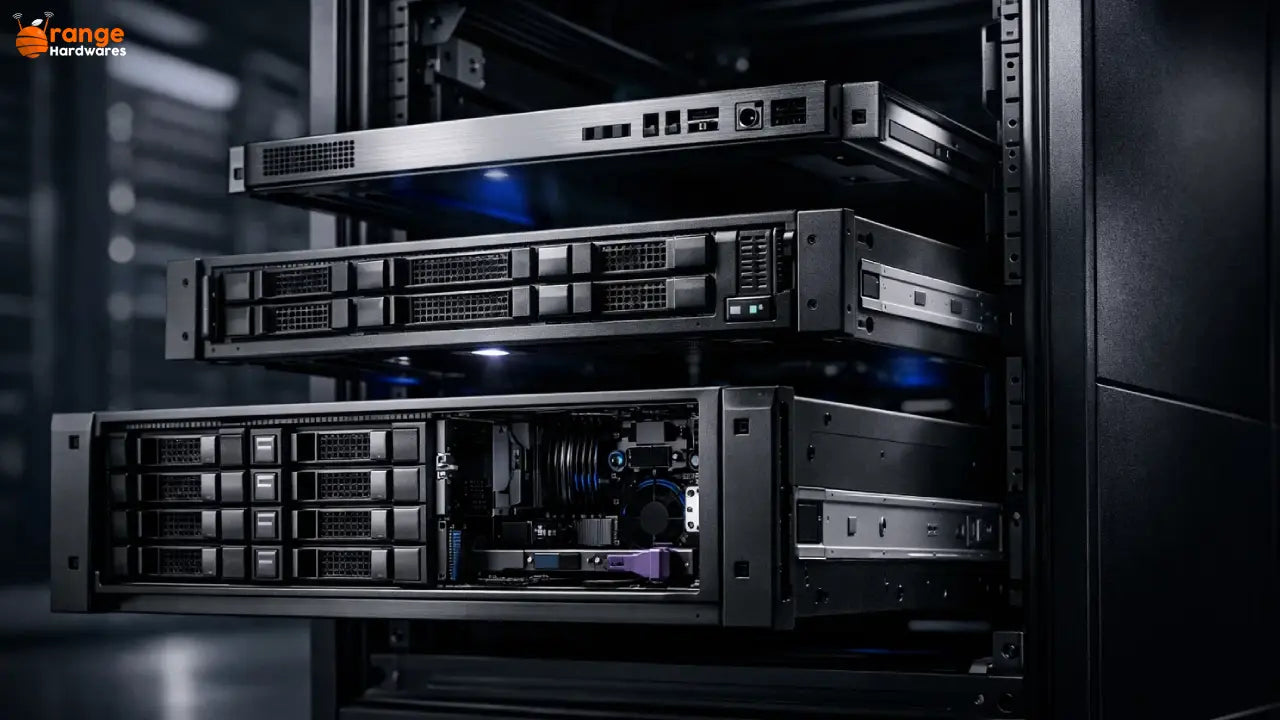 What is a Rack Server? Guide to 1U, 2U, and 4U Form Factors