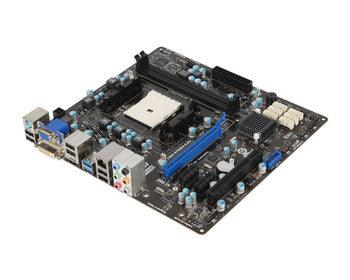 MSI - 007721-020R - FM2-A75MA-E35 Socket FM2 AMD A75 Chipset AMD 10/ A8/ A6/ A4-Series Processors Support DDR3 2x DIMM 6x SATA3 6.0Gb/s Micro-ATX Motherbo