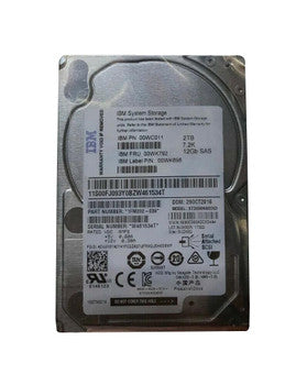 IBM - 00WC011-RMK - 2TB 7200RPM SAS 12Gbps Nearline 2.5-inch Internal Hard Drive