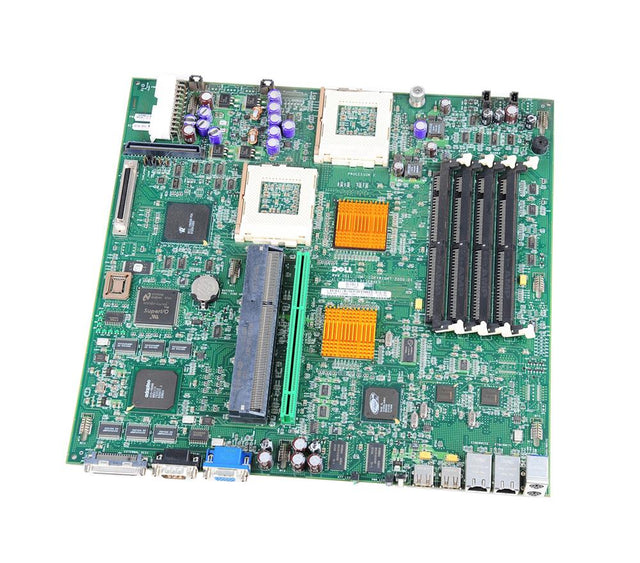 02D484 Dell System Board (Motherboard) Socket-370 for PowerEdge 1550 Server (Refurbished)