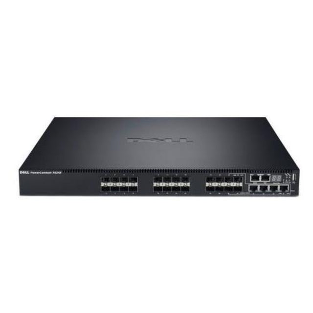 PowerConnect 7000 Series 7024P 24 x Ports PoE+ 10/100/1000Base-T + 4 x SFP Combo Ports Layer 3 Managed 1U Rack Mountable Gigabit Ethernet Network Switch