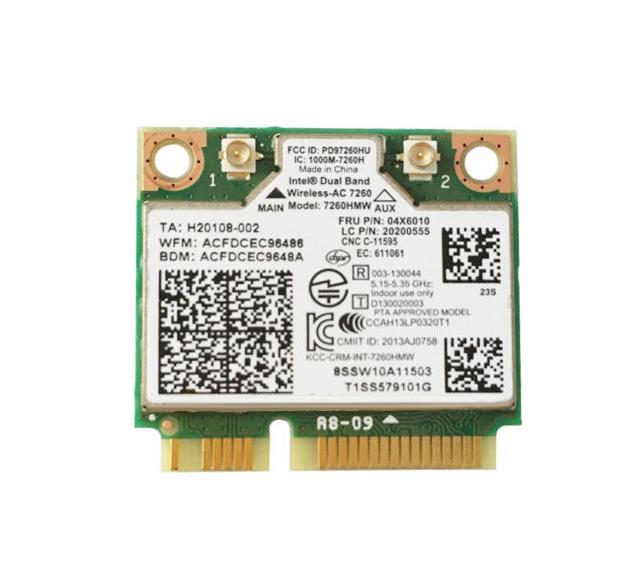 04X6010-02 Lenovo 7260 AC + BT4.0
