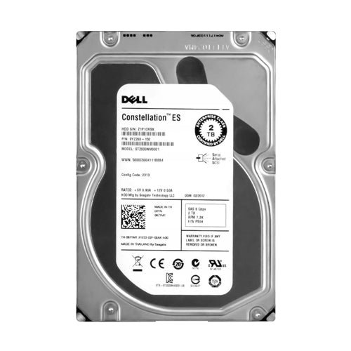 067TMT Dell 2TB 7200RPM SAS 6Gb/s Hot-Pluggable (512n) 3.5-Inch Nearline Hard Drive with Tray for PowerEdge Server & PowerVault Storage Array