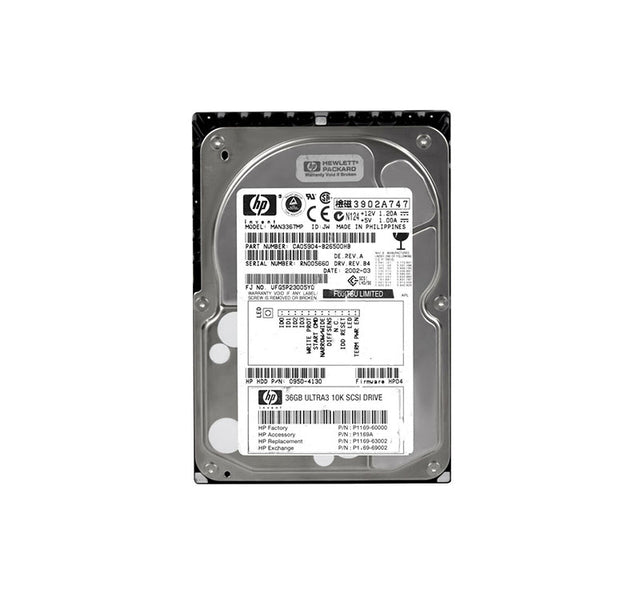 36.4GB 10000RPM Ultra-160 SCSI 8MB Cache 68-Pin 3.5-Inch Hard Drive