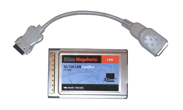 09N3709 IBM 10/100 Ethernet LAN CardBus Adapter with Dongle