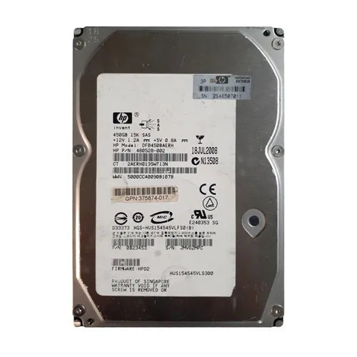 0B23453 Hitachi Ultrastar 15K450 Series 450GB 15000RPM SAS 3Gb/s 16MB Cache 3.5-Inch Hard Drive