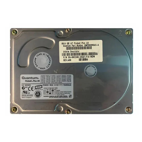 0C246 Dell Fireball Plus 60GB 7200RPM ATA/IDE 3.5-Inch Hard Drive