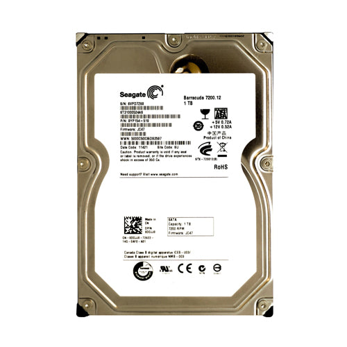 0DDJJ0 Dell 1TB 7200RPM SATA 6Gb/s 32MB Cache 3.5-Inch Hard Drive
