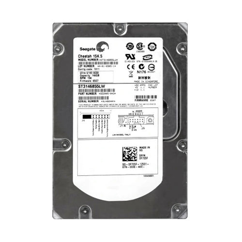 0F705F Dell 146GB 15000RPM Ultra320 SCSI 68-Pin 3.5-Inch Hard Drive