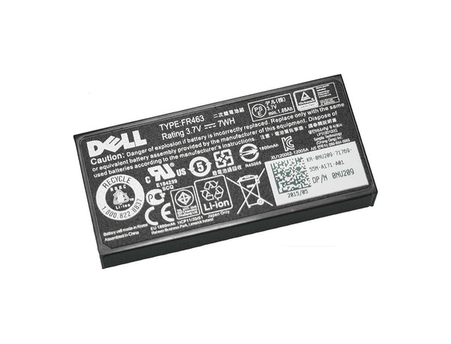 0FR463 - Dell 3.7V 7WH Li-Ion Battery for Perc 5i