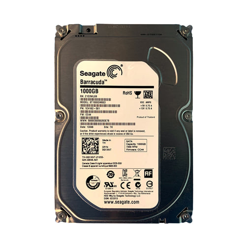 0G1XNT Dell 1TB 7200RPM SATA 6Gb/s 64MB Cache 3.5-Inch Hard Drive