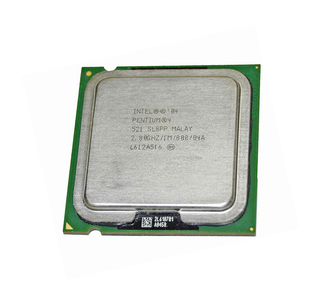 0GG870 - Dell 2.80GHz 533MHz FSB 1MB L2 Cache Socket LGA775 Intel Pentium 4 Single-core (1 Core) Processor