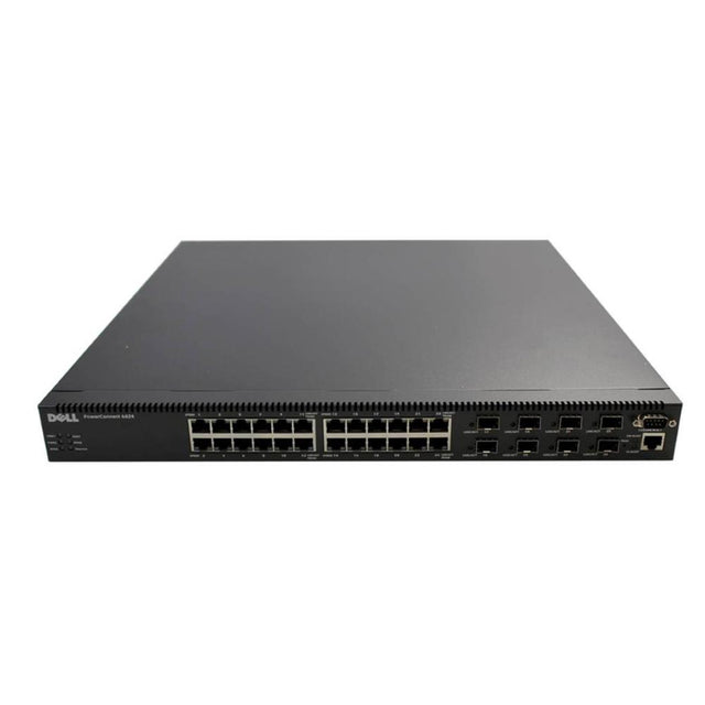 H0749 - Dell PowerConnect 6000 Series 6024 24 x Ports 10/100/1000Base-T + 8 x Ports SFP Layer 3 Managed Gigabit Ethernet Network Switch