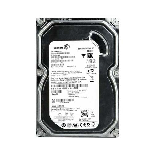 0JP208 Dell 160GB 7200RPM SATA 3Gb/s 16MB Cache 3.5-Inch Hard Drive