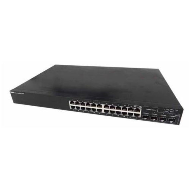 0M023F - Dell PowerConnect 5400 Series 5424 24 x Ports 10/100/1000Base-T + 4 x SFP Ports Layer2 Managed 1U Rack-Mountable Gigabit Ethernet Network Switch