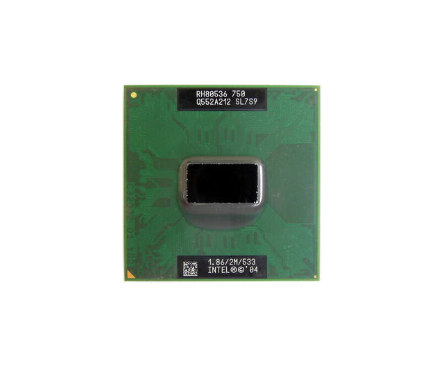 0M4185 - Dell 1.86GHz 533MHz FSB 2MB L2 Cache Socket PPGA478 Intel Pentium M 750 Single-core (1 Core) Processor