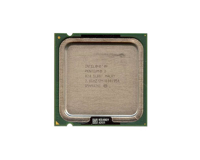 0NC746 - Dell 2.80GHz 800MHz FSB 2MB L2 Cache Intel Pentium D Dual Core 820 Processor