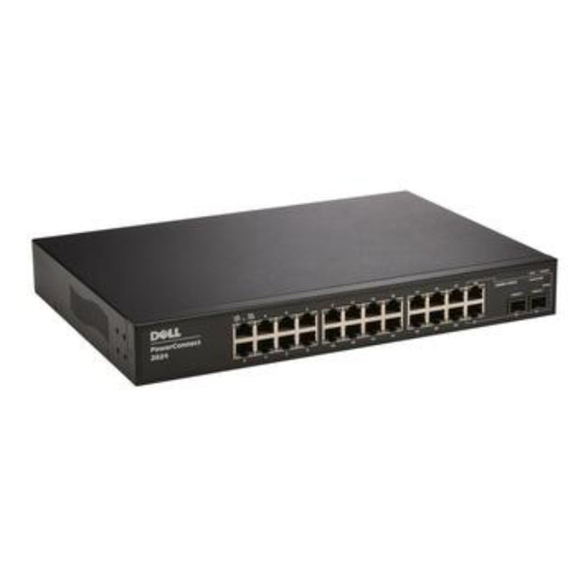0OCT4H - Dell PowerConnect 2824 24-Ports 10/100/1000Base-T + 2 x SFP Expansion Slot Rack-mountable 1U Layer 3 Managed Gigabit Ethernet Switch