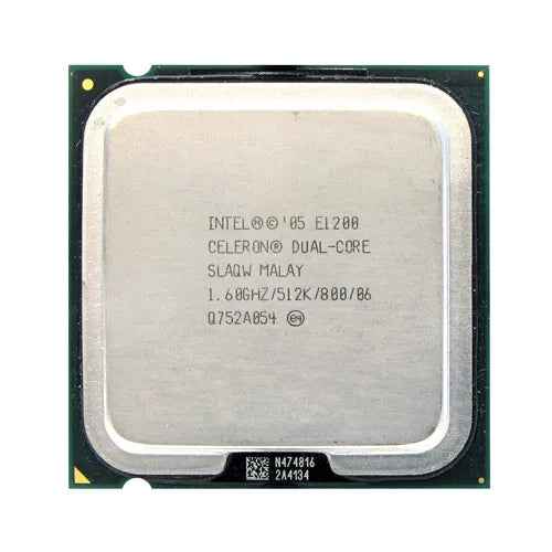 0P395H Dell 1.6GHz 800MHz FSB 512KB L2 Cache Socket LGA775 Intel Celeron E1200 Dual-Core Processor for PowerEdge T100