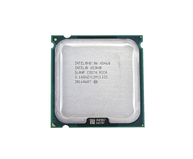0PK871 - Dell 3.16GHz 12MB L2 Cache 1333MHz FSB 45NM 120W Socket LG771 Intel Xeon X5460 Quad Core Processor