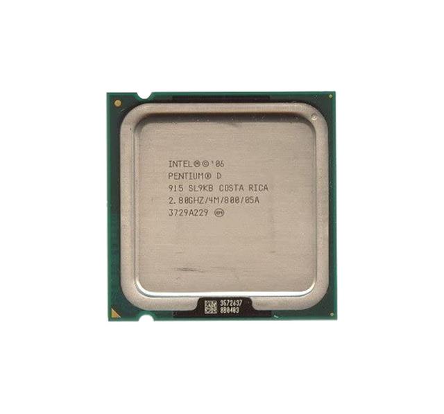 0PN099 - Dell 2.80GHz 800MHz FSB 4MB L2 Cache Intel Pentium D Dual Core 915 Processor