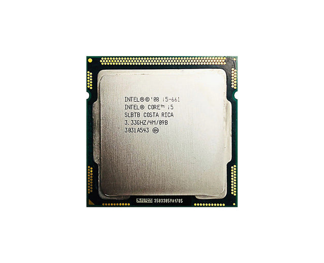 0R69WJ - Dell 3.33GHz 2.5GT/s 4MB Cache Socket LGA1156 Intel Core i5-661 Dual Core Processor