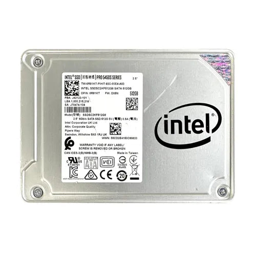 0R81KT Dell 512GB Triple-Level Cell SATA 6Gb/s 2.5-inch Solid State Drive