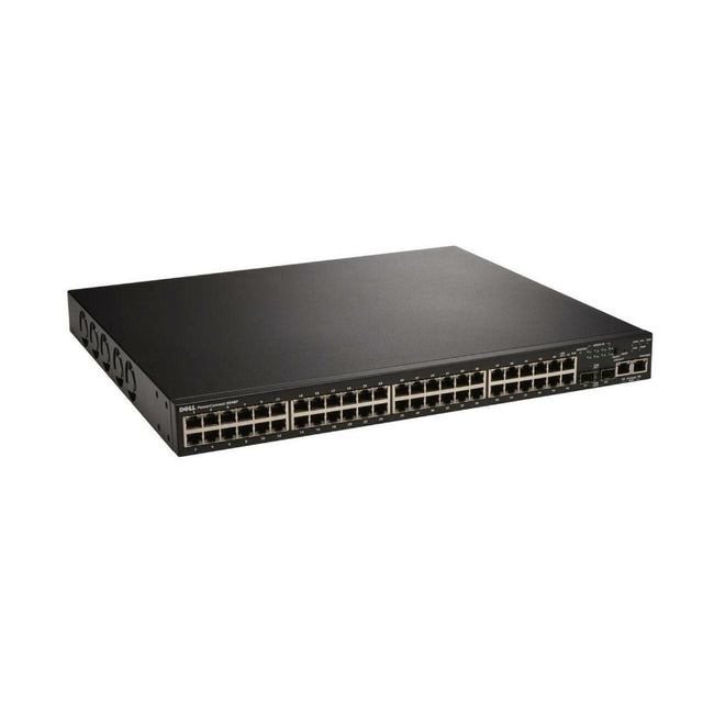 0RX959 - Dell PowerConnect 3500 Series 3548P 48 x Ports PoE 10/100Base-T + 2 x Gigabit Ports + 2 x SFP Shared Ports Layer 2 Managed 1U Rack-Mountable Stackable Fast Ethernet Network Switch