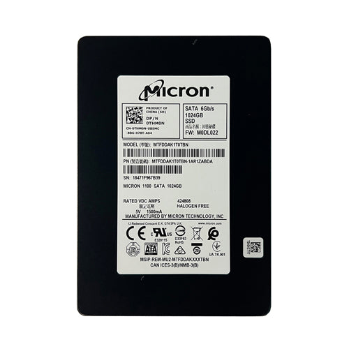 0THM0N Dell 1TB Multi-Level Cell SATA 6Gb/s 2.5-Inch Solid State Drive