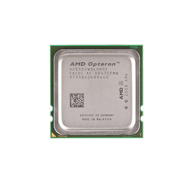 0W638K - Dell 2.7GHz 1000MHz HTL 6MB L3 Cache Socket Fr2(1207) AMD Opteron 8384 Quad Core Processor