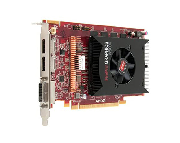 AMD FirePro W5000 2.5GB GDDR5 PCI Express 3 x16 2xDisplayPort DVI Full Height Video Graphics Card