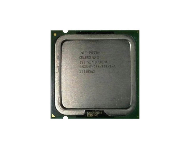 0WJ301 - Dell 2.53GHz 533MHz FSB 256KB L2 Cache Socket PLGA775 Intel Celeron D 326 Single-core (1 Core) Processor