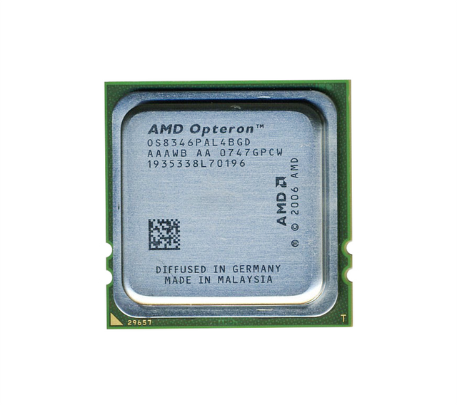 WU722 - Dell 1.80GHz 1000MHz HTL 2MB L3 Cache Socket Fr2(1207) AMD Opteron 8346 HE Quad-core (4 Core) Processor