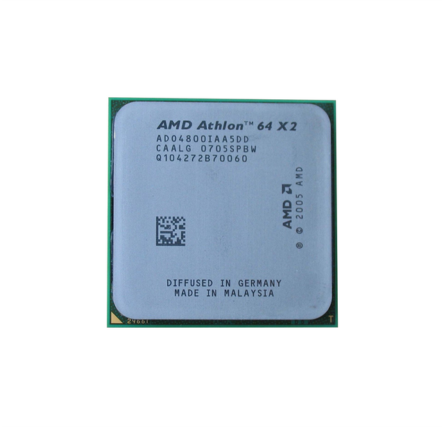 0YK903 - Dell 2.4GHz 1000MHz HTL 2 x 1MB L2 Cache Socket 939 AMD Athlon 64 X2 4800+ Dual Core Processor