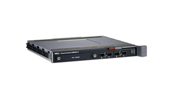 0YX4X6 - Dell PowerConnect M8024-k 10Gb/s 24-Ports 10GBase-T 10GbE and FCoE Transit Switch for PowerEdge M1000e Blade Enclosure Switches Modules