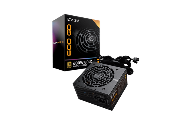 100-GD-0600-V1 - EVGA 600-Watts 80-Plus Gold ATX Power Supply