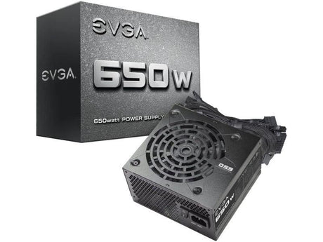 100-N1-0650-L1 - EVGA 650-Watts 100-240V 50-60Hz ATX Power Supply - Orange Hardwares