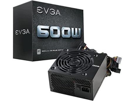 100-W1-0600-K3 - EVGA 600-Watts 100-240V 10A 80-Plus Power Supply - Orange Hardwares