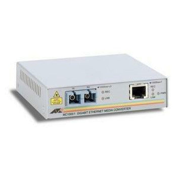 Allied Telesis - AT-MC1005/2-10 - AT-MC1000 1x RJ-45 1x SC Duplex 1000Base-T 1000Base-LX Media Converter