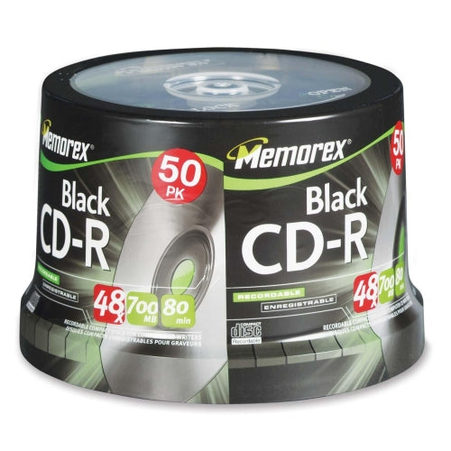 32024751 Imation Memorex 700MB 48x CD-R Optical Media (50-Pack)