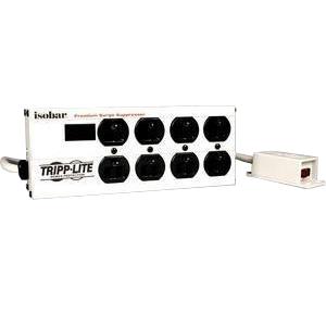 IB8RM Tripp Lite Isobar 8 Outlet 120V Surge Suppressor Receptacles: 8 x NEMA 5-15R 3840J