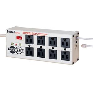 ISOTEL8ULTRA Tripp Lite Isobar 8 Outlets 120V Surge Suppressor Receptacles: 8 x NEMA 5-15R 3840J
