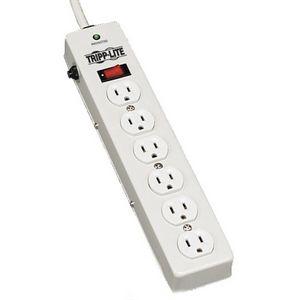 TLM606 Tripp Lite Protect It 6-outlets Surge Suppressor Receptacles: 6 x NEMA 5-15R 900J
